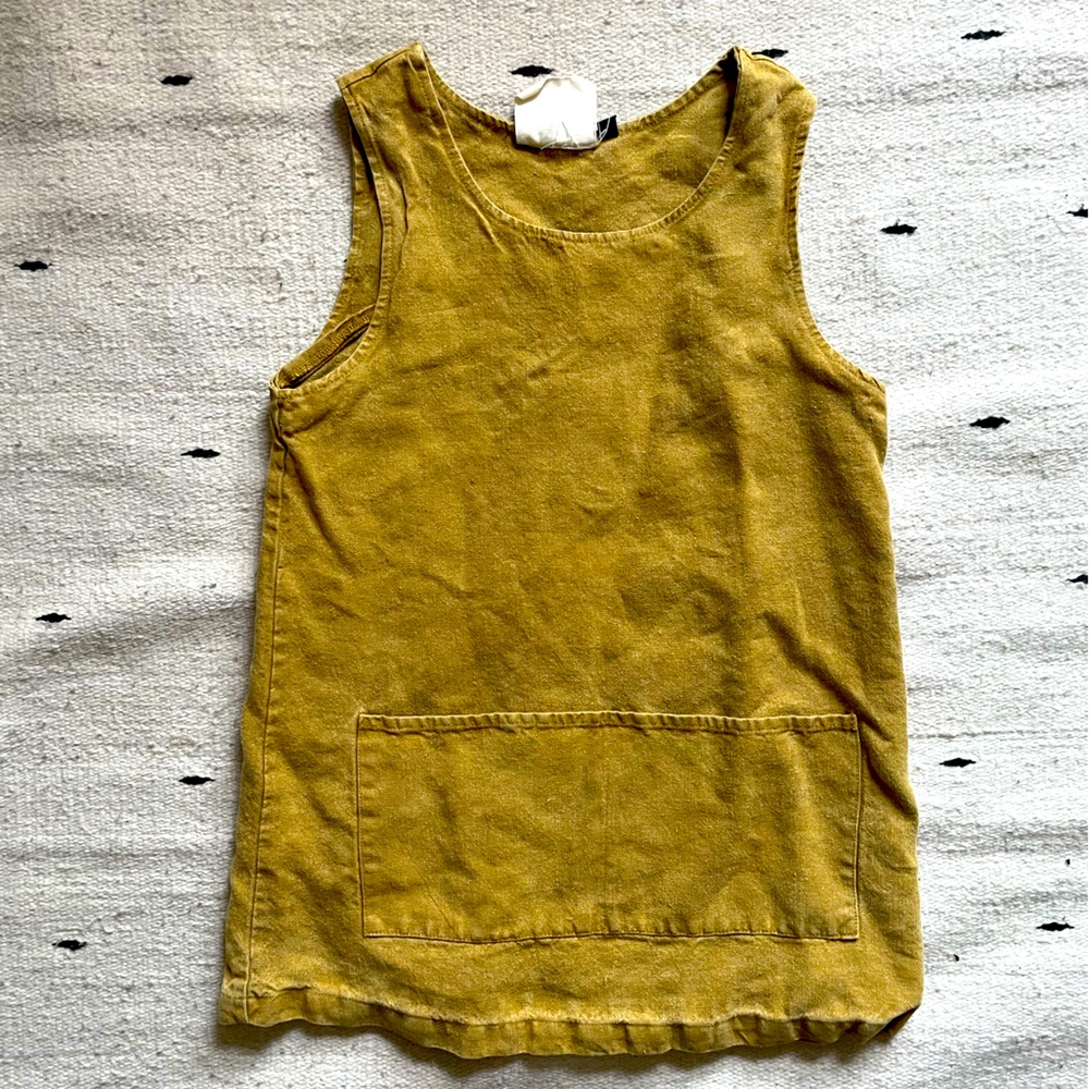 Jungmaven Mustard Smock Dress size XXS